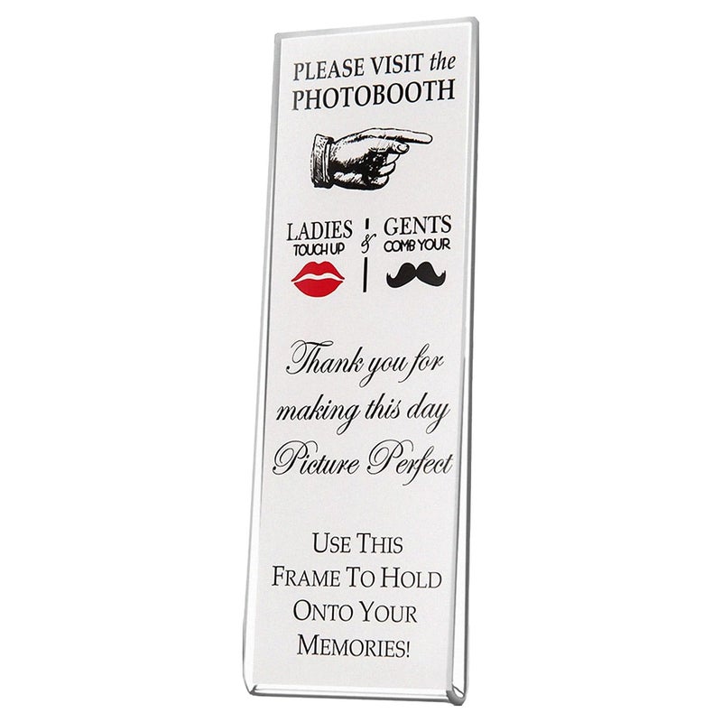 pbf PHOTO BOOTH FRAMES 2x6 Magnetic Picture Frames for Refrigerator | 2 x 6 Clear Magnetic Acrylic Frames for Photo Strips | Magnetic Photo Holders for Fridge, Locker, Sign Holder (100-Pack) - Image 1